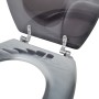 Asiento inodoro WC MDF tapa piedras de vidaXL, Asientos de inodoros y bidés - Ref: Foro24-140804, Precio: 47,06 €, Descuento: %