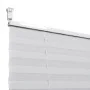 Persiana plisada blanca 80x100 cm de vidaXL, Persianas y estores - Ref: Foro24-240601, Precio: 22,54 €, Descuento: %