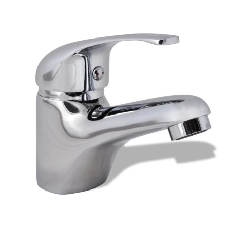 Grifo mezclador de lavabo cromado de vidaXL, Grifos - Ref: Foro24-140829, Precio: 24,01 €, Descuento: %