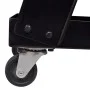 Black welding cart with 3 shelves workshop organizer by vidaXL, Cargo forklifts - Ref: Foro24-140950, Price: 77,82 €, Discoun...