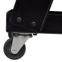Carro de soldadura negro con 3 estantes organizador de taller de vidaXL, Carretillas de carga - Ref: Foro24-140950, Precio: 7...