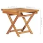 2 teak solid wood sun loungers with table and cushion by vidaXL, Loungers - Ref: Foro24-3073177, Price: 601,71 €, Discount: %