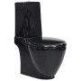 Inodoro de cerámica con cisterna negro de vidaXL, Baños - Ref: Foro24-140298, Precio: 257,50 €, Descuento: %