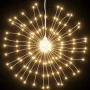 Luces de Navidad de estrellas 2 uds 140 LED blanco cálido 17 cm de vidaXL, Luces de Navidad - Ref: Foro24-3190510, Precio: 23...