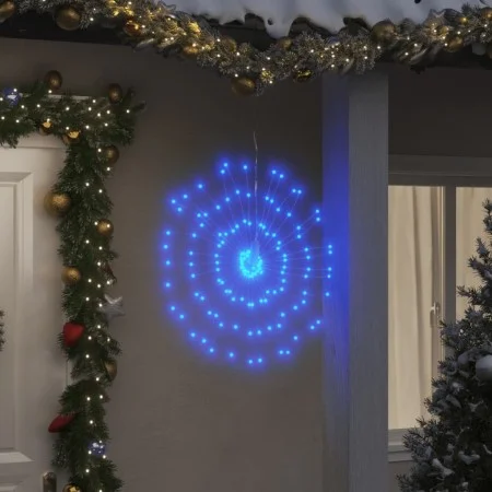 Luces de Navidad de estrellas 8 uds 140 LED azul 17 cm de vidaXL, Luces de Navidad - Ref: Foro24-3190515, Precio: 54,20 €, De...