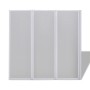 Mampara de ducha con 3 paneles plegables, 117 x 120 cm de vidaXL, Puertas de ducha - Ref: Foro24-140784, Precio: 146,54 €, De...