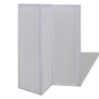 Mampara de ducha con 3 paneles plegables, 117 x 120 cm de vidaXL, Puertas de ducha - Ref: Foro24-140784, Precio: 146,54 €, De...