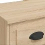 Tocador con luces LED roble Sonoma 90x42x132,5 cm de vidaXL, Tocadores para dormitorios - Ref: Foro24-834973, Precio: 74,00 €...