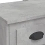 Dresser with concrete gray LED lights 90x42x132.5 cm by vidaXL, Bedroom Dressers - Ref: Foro24-834974, Price: 73,80 €, Discou...