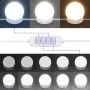 Tocador con luces LED roble marrón 90x42x132,5 cm de vidaXL, Tocadores para dormitorios - Ref: Foro24-834977, Precio: 103,03 ...