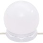 Tocador con luces LED roble marrón 90x42x132,5 cm de vidaXL, Tocadores para dormitorios - Ref: Foro24-834977, Precio: 104,24 ...