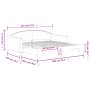 Sofá cama nido tela gris claro 100x200 cm de vidaXL, Camas y somieres - Ref: Foro24-3197535, Precio: 265,09 €, Descuento: %