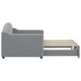 Sofá cama nido tela gris claro 80x200 cm de vidaXL, Camas y somieres - Ref: Foro24-3197525, Precio: 248,40 €, Descuento: %