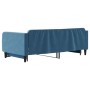 Sofá cama nido terciopelo azul 100x200 cm de vidaXL, Camas y somieres - Ref: Foro24-3197069, Precio: 258,32 €, Descuento: %