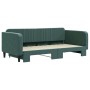 Sofá cama nido terciopelo verde oscuro 100x200 cm de vidaXL, Camas y somieres - Ref: Foro24-3197072, Precio: 253,30 €, Descue...