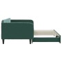 Sofá cama nido terciopelo verde oscuro 100x200 cm de vidaXL, Camas y somieres - Ref: Foro24-3197072, Precio: 253,30 €, Descue...