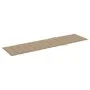 2 teak solid wood sun loungers with cream cushion by vidaXL, Loungers - Ref: Foro24-3073189, Price: 584,68 €, Discount: %