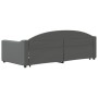 Sofá cama nido tela gris oscuro 90x190 cm de vidaXL, Camas y somieres - Ref: Foro24-3197541, Precio: 245,45 €, Descuento: %