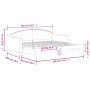 Sofá cama nido tela gris oscuro 90x190 cm de vidaXL, Camas y somieres - Ref: Foro24-3197541, Precio: 245,45 €, Descuento: %