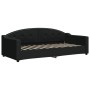 Sofá cama nido tela negro 90x200 cm de vidaXL, Camas y somieres - Ref: Foro24-3197532, Precio: 258,67 €, Descuento: %