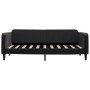 Sofá cama nido terciopelo negro 90x190 cm de vidaXL, Camas y somieres - Ref: Foro24-3197078, Precio: 241,67 €, Descuento: %