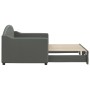 Sofá cama nido tela gris oscuro 80x200 cm de vidaXL, Camas y somieres - Ref: Foro24-3197526, Precio: 250,42 €, Descuento: %