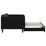 Sofá cama nido terciopelo negro 100x200 cm de vidaXL, Camas y somieres - Ref: Foro24-3197074, Precio: 269,18 €, Descuento: %