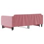 Sofá cama nido terciopelo rosa 100x200 cm de vidaXL, Camas y somieres - Ref: Foro24-3197073, Precio: 262,35 €, Descuento: %