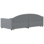Sofá cama nido tela gris claro 90x200 cm de vidaXL, Camas y somieres - Ref: Foro24-3197530, Precio: 256,07 €, Descuento: %