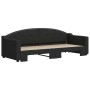 Sofá cama nido tela negro 80x200 cm de vidaXL, Camas y somieres - Ref: Foro24-3197527, Precio: 250,81 €, Descuento: %