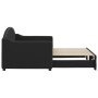 Sofá cama nido tela negro 80x200 cm de vidaXL, Camas y somieres - Ref: Foro24-3197527, Precio: 250,81 €, Descuento: %