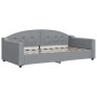 Sofá cama nido tela gris claro 90x190 cm de vidaXL, Camas y somieres - Ref: Foro24-3197540, Precio: 247,45 €, Descuento: %