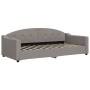 Sofá cama nido con colchón tela gris taupe 90x200 cm de vidaXL, Camas y somieres - Ref: Foro24-3197551, Precio: 440,03 €, Des...
