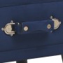 Mesitas de noche 2 unidades 40x35x40 cm terciopelo azul de vidaXL, Mesitas de noche - Ref: Foro24-276384, Precio: 123,38 €, D...