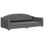 Sofá cama nido con colchón tela gris oscuro 90x200 cm de vidaXL, Camas y somieres - Ref: Foro24-3197549, Precio: 425,16 €, De...