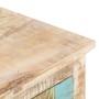 Mesita de centro madera de acacia rugosa 100x55x40 cm en Mesas de centro | Comprar online en Foru.es