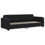 Sofá cama nido con colchón terciopelo negro 80x200 cm de vidaXL, Camas y somieres - Ref: Foro24-3196950, Precio: 443,94 €, De...