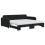 Sofá cama nido con colchón terciopelo negro 90x190 cm de vidaXL, Camas y somieres - Ref: Foro24-3196968, Precio: 417,45 €, De...