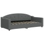 Sofá cama nido con colchón tela gris oscuro 90x190 cm de vidaXL, Camas y somieres - Ref: Foro24-3197559, Precio: 410,72 €, De...