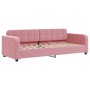 Sofá cama nido con colchón terciopelo rosa 80x200 cm de vidaXL, Camas y somieres - Ref: Foro24-3196949, Precio: 428,18 €, Des...