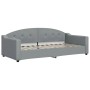 Sofá cama nido con colchón tela gris claro 90x200 cm de vidaXL, Camas y somieres - Ref: Foro24-3197548, Precio: 442,38 €, Des...