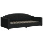 Sofá cama nido con colchón tela negro 90x200 cm de vidaXL, Camas y somieres - Ref: Foro24-3197550, Precio: 447,24 €, Descuent...
