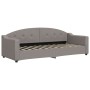 Sofá cama nido con colchón tela gris taupe 80x200 cm de vidaXL, Camas y somieres - Ref: Foro24-3197546, Precio: 421,52 €, Des...