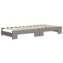 Sofá cama nido con colchón tela gris taupe 80x200 cm de vidaXL, Camas y somieres - Ref: Foro24-3197546, Precio: 421,52 €, Des...