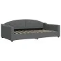 Ausziehbares Schlafsofa mit dunkelgrauer Stoffmatratze 100x200 cm von vidaXL, Betten und Lattenroste - Ref: Foro24-3197554, P...