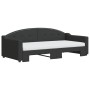 Sofá cama nido con colchón tela negro 90x190 cm de vidaXL, Camas y somieres - Ref: Foro24-3197560, Precio: 416,93 €, Descuent...
