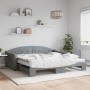 Sofá cama nido con colchón tela gris claro 100x200 cm de vidaXL, Camas y somieres - Ref: Foro24-3197553, Precio: 435,71 €, De...