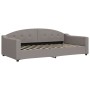 Sofá cama nido con colchón tela gris taupe 100x200 cm de vidaXL, Camas y somieres - Ref: Foro24-3197556, Precio: 443,14 €, De...