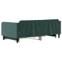 Sofá cama nido con cajones terciopelo verde oscuro 100x200 cm de vidaXL, Camas y somieres - Ref: Foro24-3197120, Precio: 292,...
