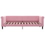 Sofá cama nido con cajones terciopelo rosa 80x200 cm de vidaXL, Camas y somieres - Ref: Foro24-3197815, Precio: 294,34 €, Des...